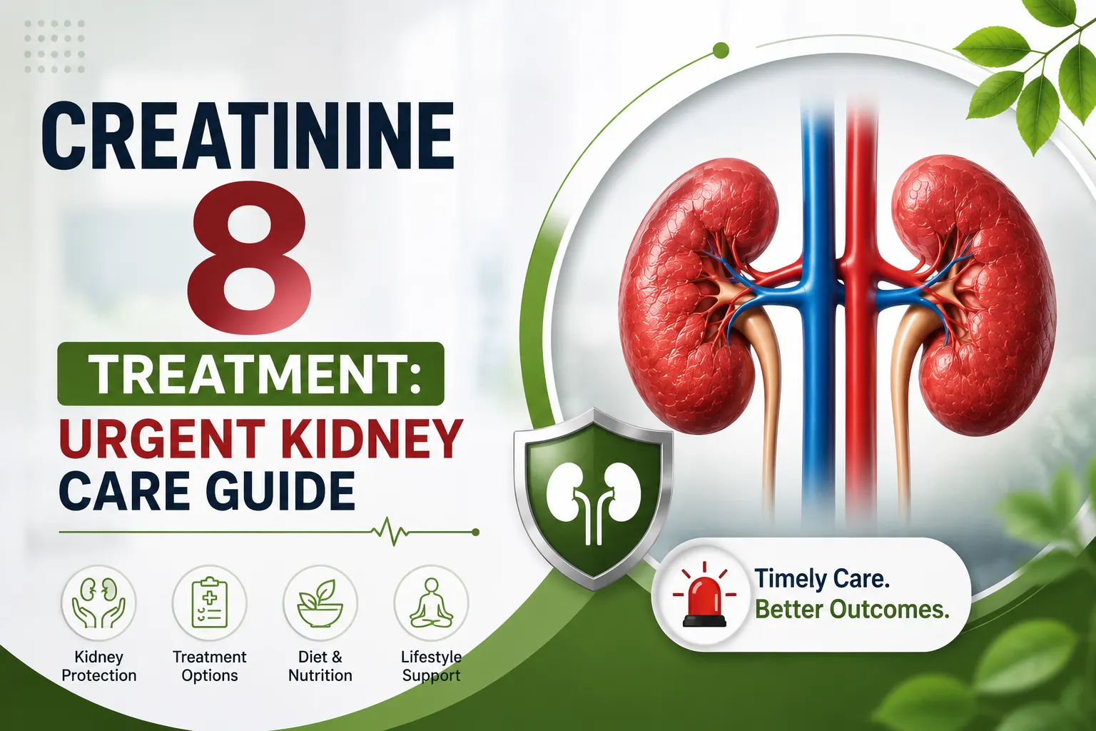 Creatinine 8 Treatment: Urgent Kidney Care Guide